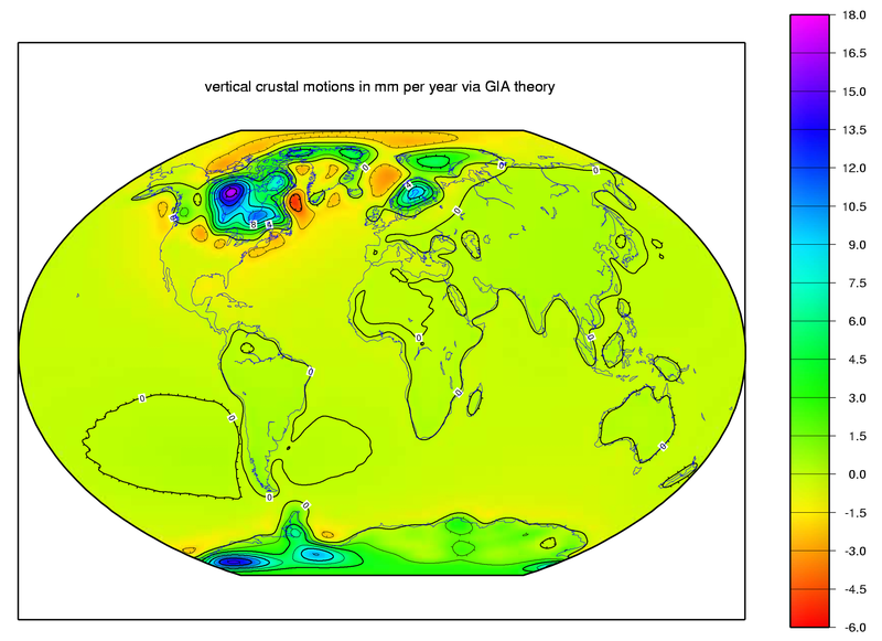 Illustration for article titled Why Are Sea Levels Dropping In Places Closest To The Melting Glaciers?